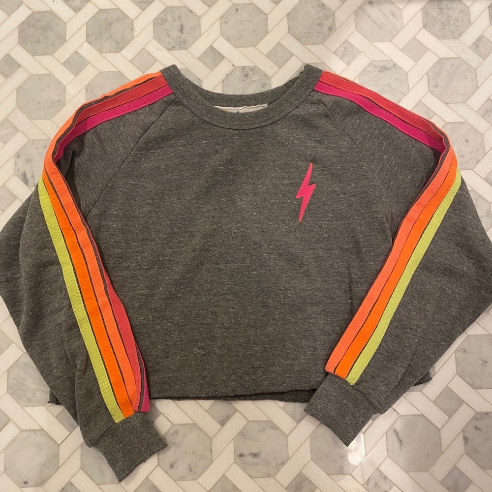 Never worn aviator nation crewneck sweatshirt
